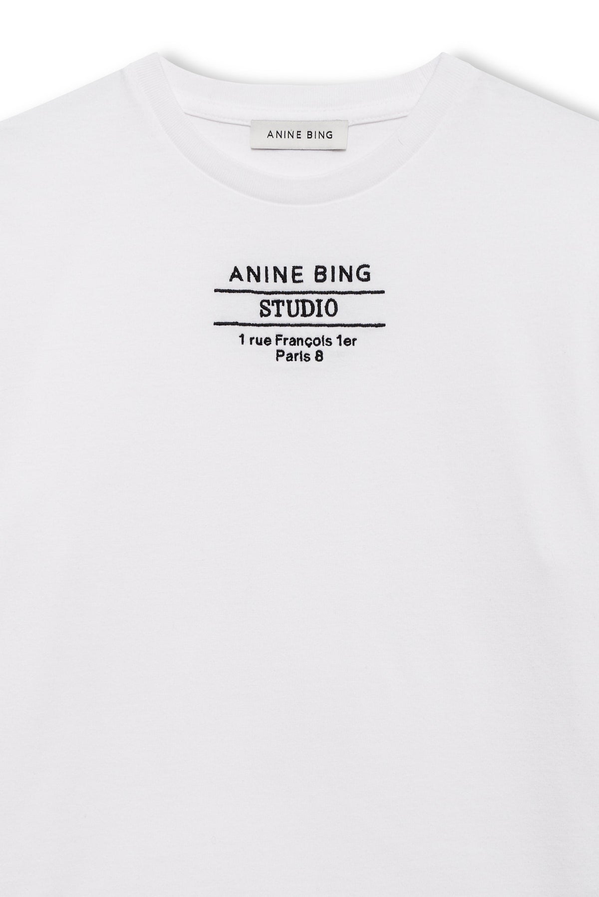 Anine Bing - T-shirt - White - Shelley Tee Studio