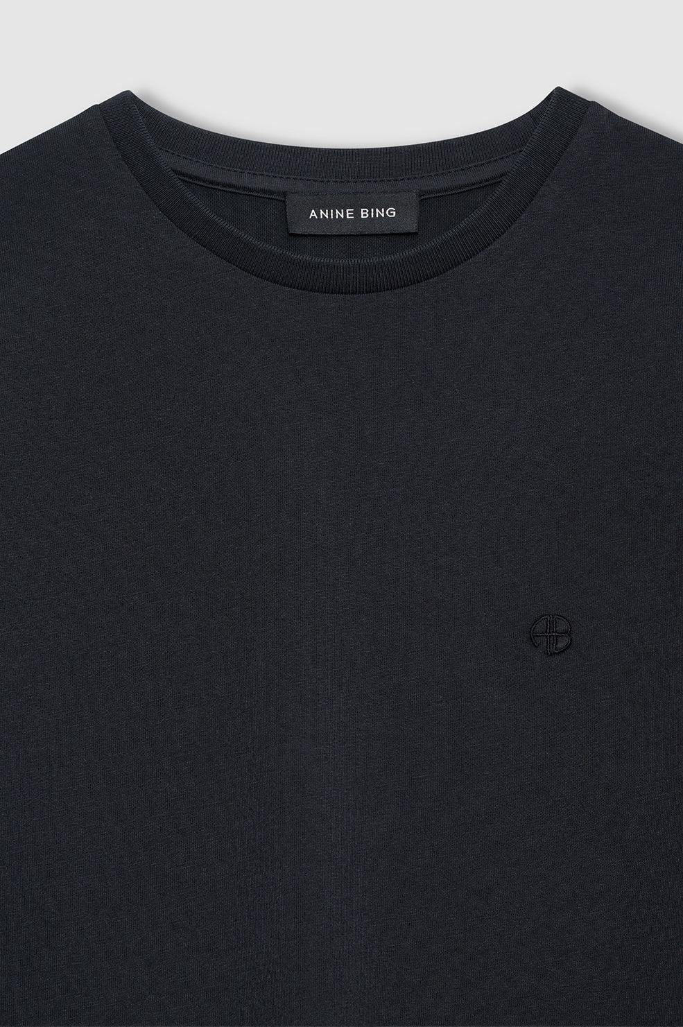 Anine Bing - T-shirt - Black - Shelley Tee A-08-12680