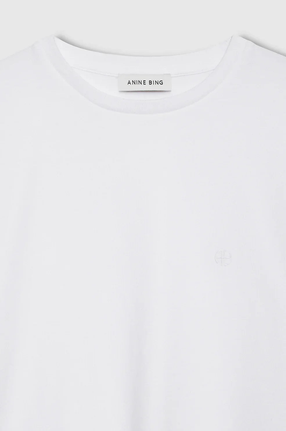 Anine Bing - T-shirt - White - Shelley Tee A-08-12680