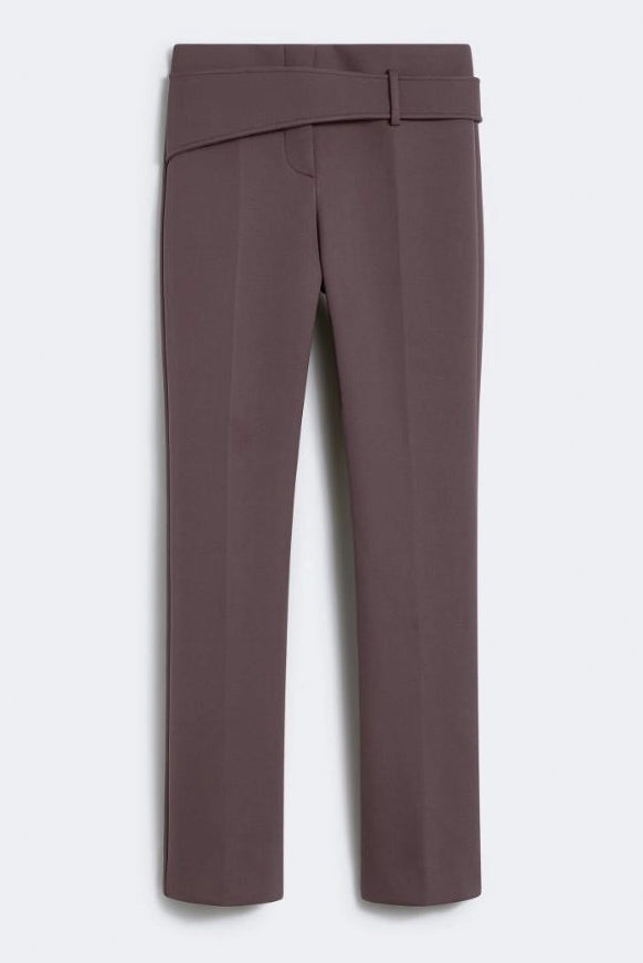 Sportmax - Suitpants - Coffee Plum - Banda