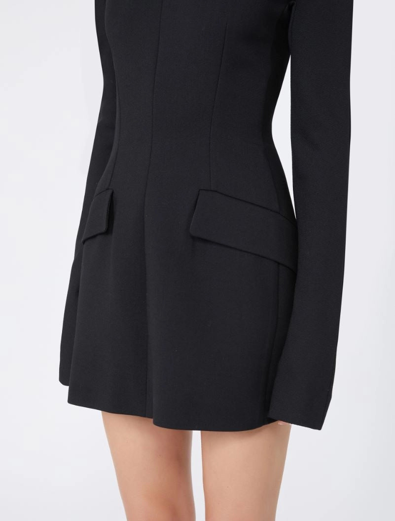 Sportmax - Kjole - Black - Tefrite