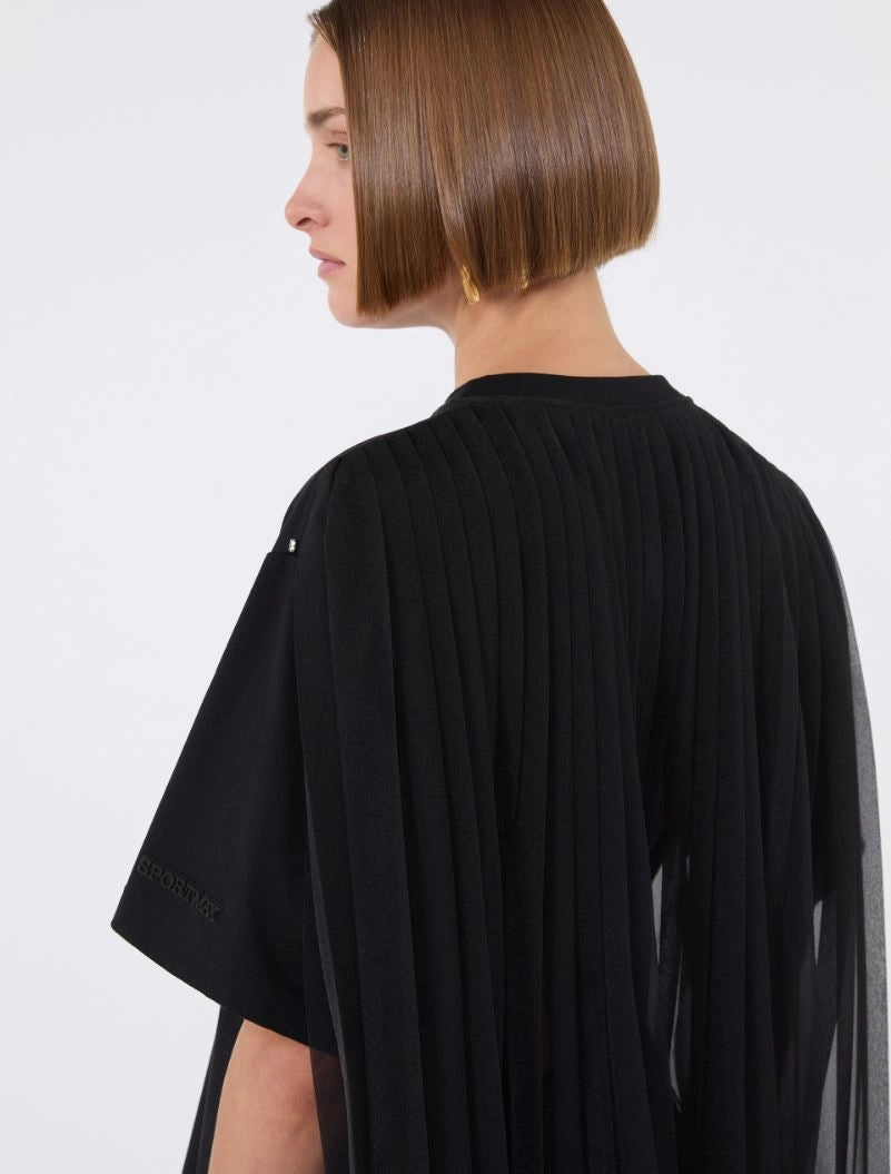 Sportmax - T-shirt - Black - Spiga