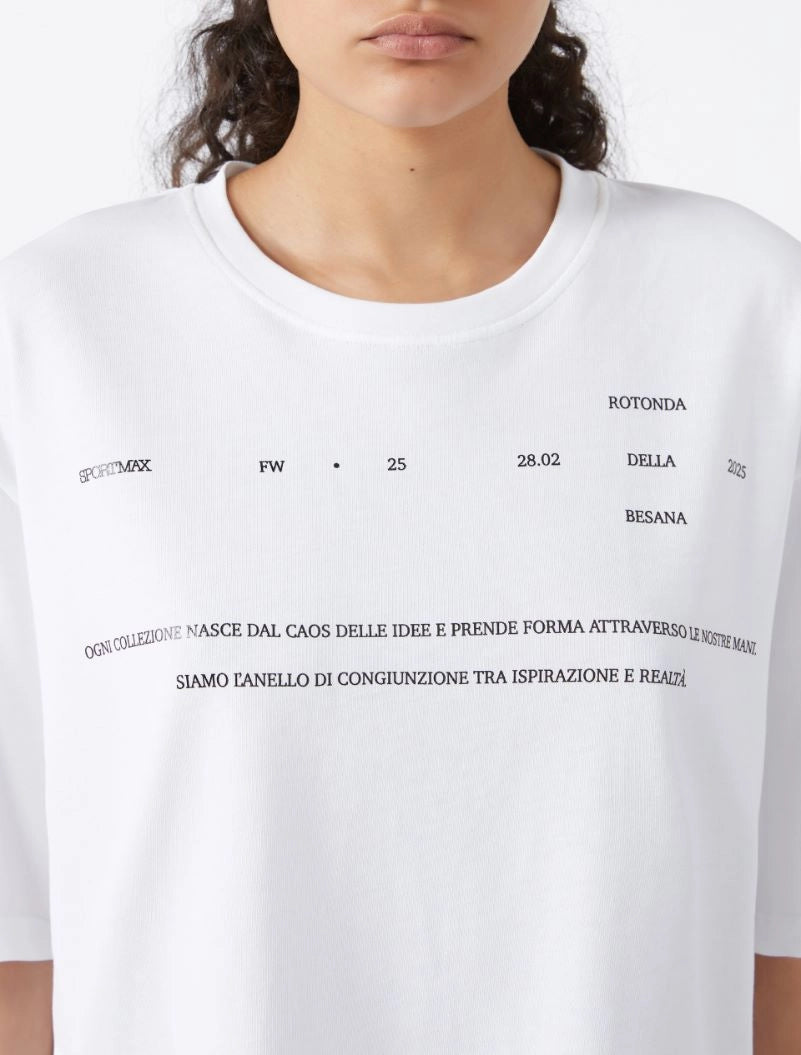 Sportmax - T-shirt - White - Biella