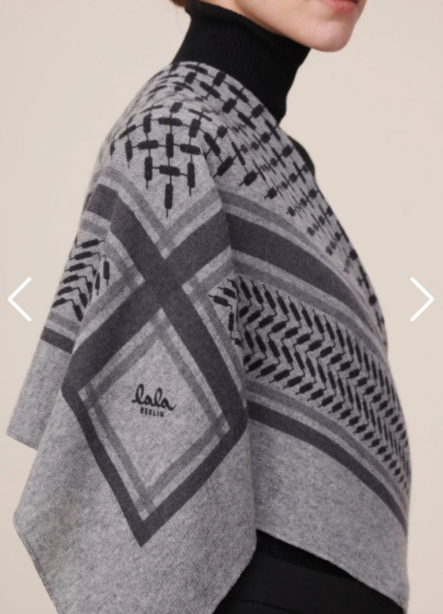 Lala Berlin - Cashmere tørklæde - City middlegrey melange - Trinity Classic M