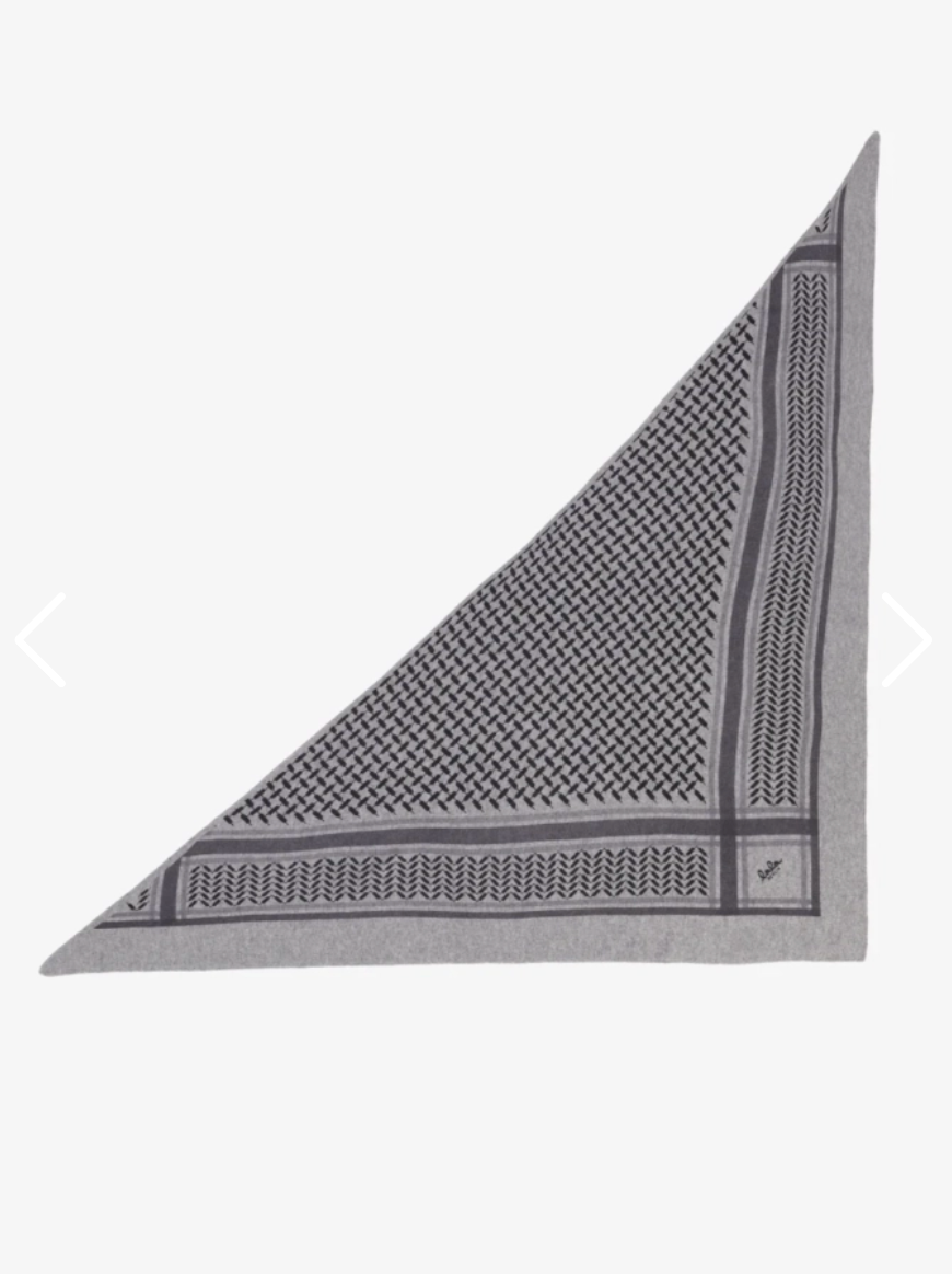 Lala Berlin - Cashmere tørklæde - City middlegrey melange - Trinity Classic M
