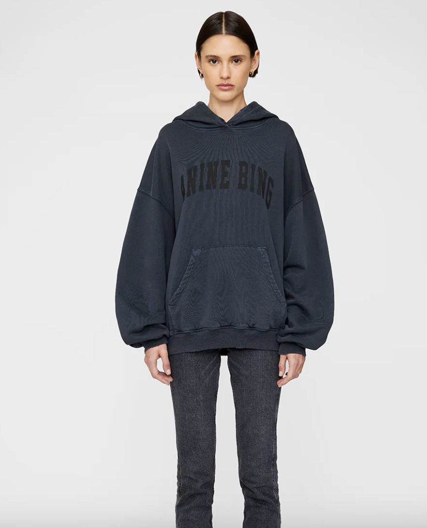 Anine Bing - Sweatshirt - Dark washed black - Harvey