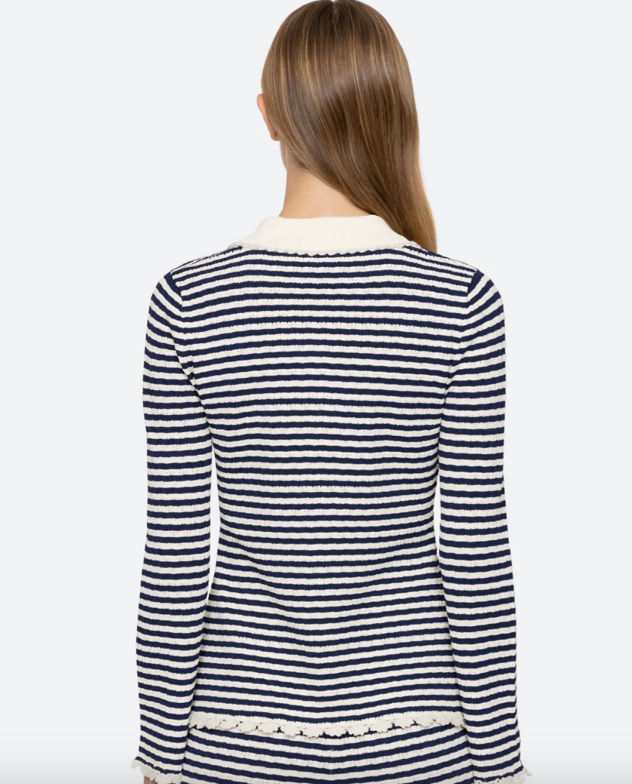 Sea New York - Cardigan - Multi - Addy striped knit