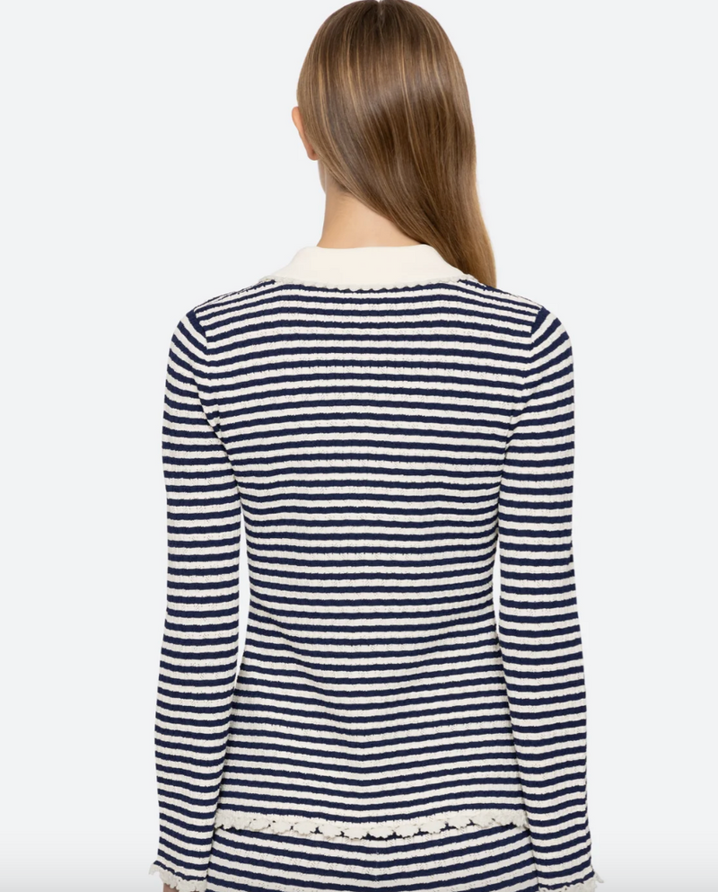 Sea New York - Cardigan - Multi - Addy striped knit