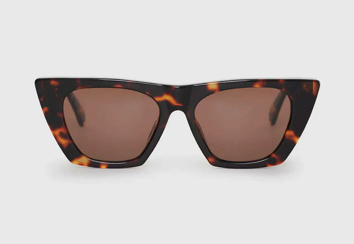 Anine Bing - Sunglasses - Dark tortoise - Paris