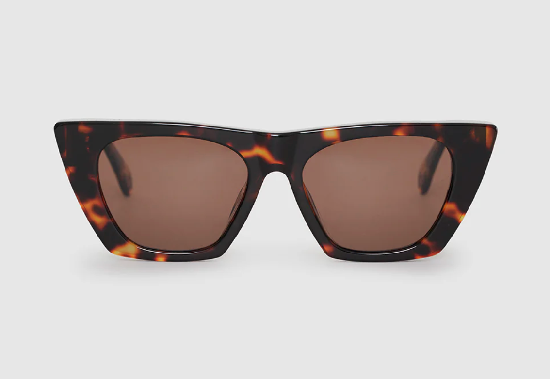 Anine Bing - Sunglasses - Dark tortoise - Paris - Stilkompagniet.dk