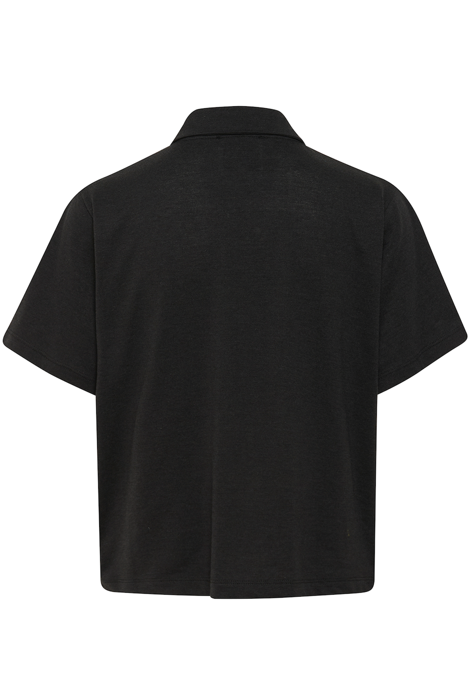 My Essential wardrobe - Polo t-shirt - Sort - Abby