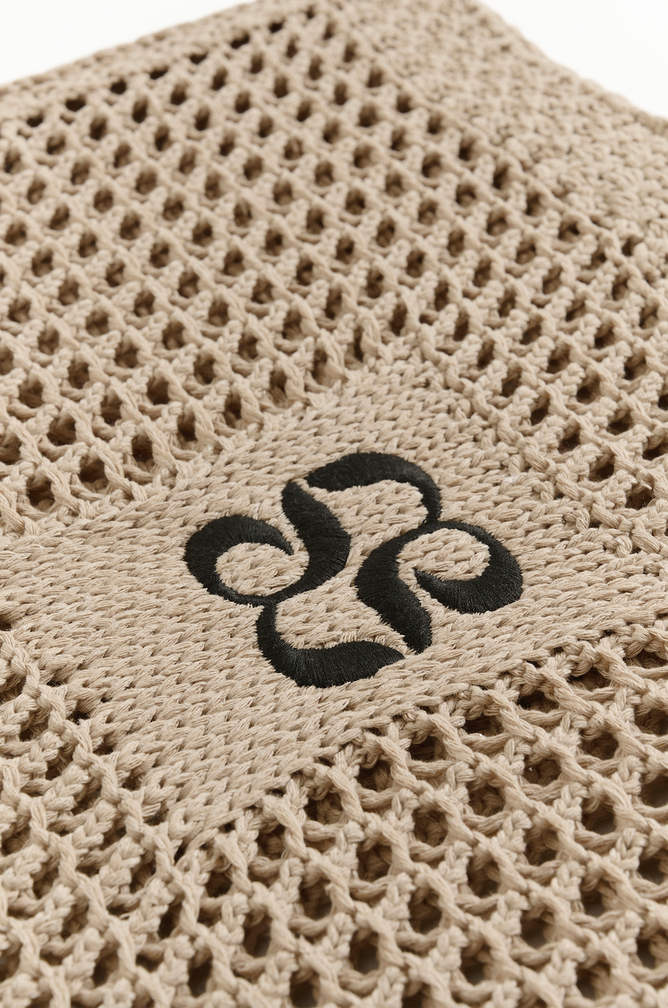 My Essential Wardrobe - Taske Net - Beige Melange - Crochet