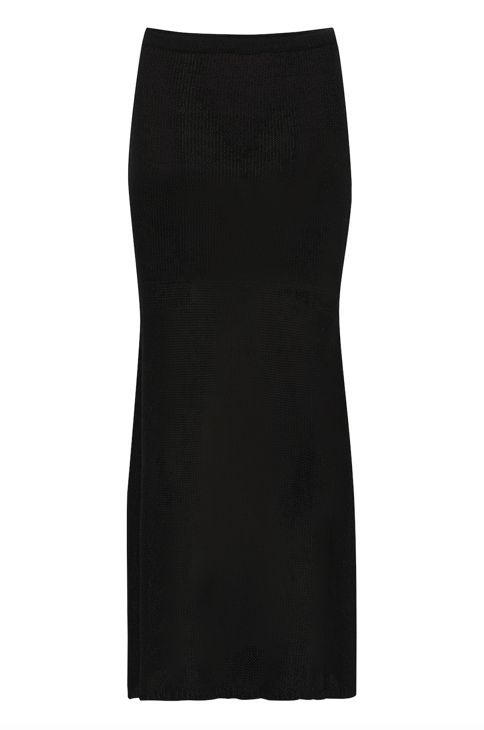 My Essentail Wardrobe - Nederdel - Black - Diva knit