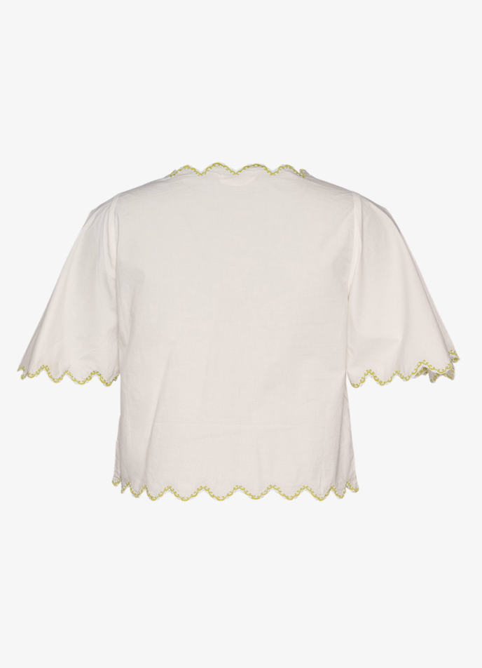 Sissel Edelbo - Skjorte - Blue Flower - BlueFlower - Stilkompagniet.dk