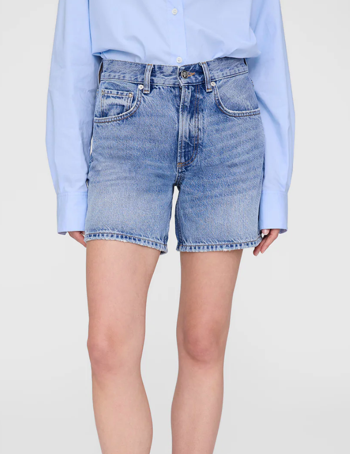 Anine Bing - Shorts - Blå denim - Heath