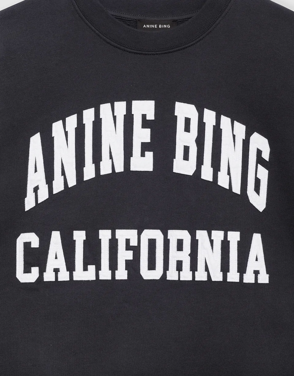 Anine Bing - Sweatshirt - Vintage Black - Miles