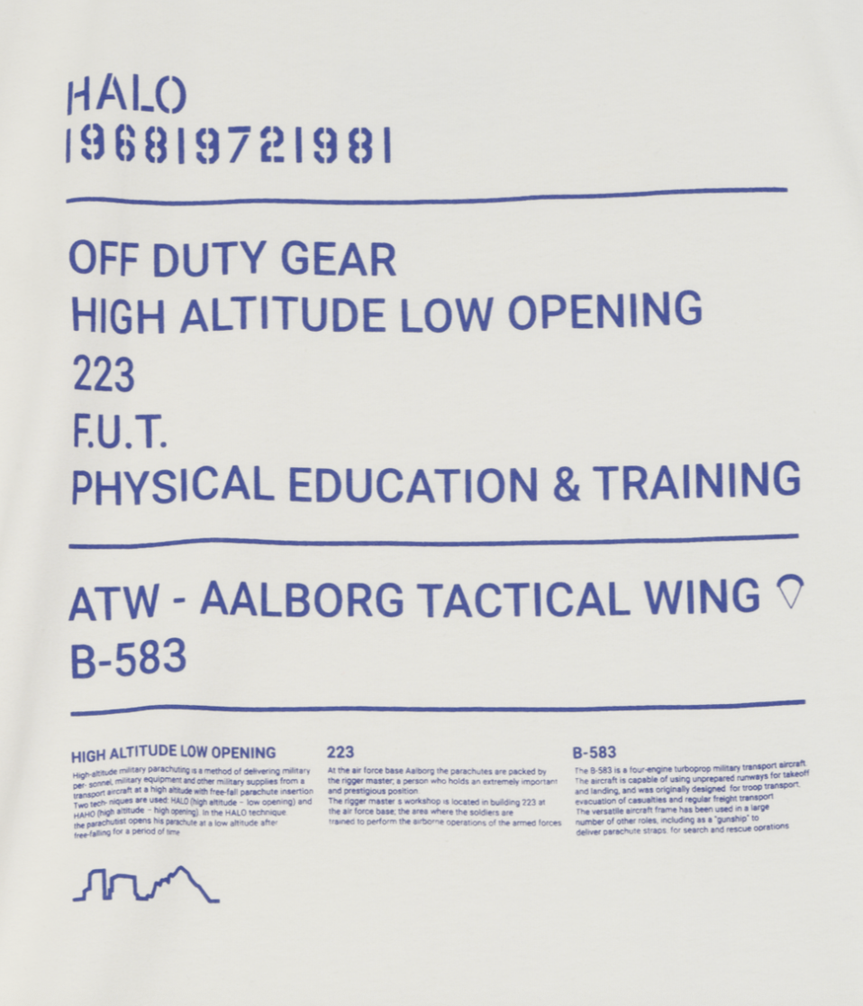 HALO - T-shirt - Marsmallow - Graphic