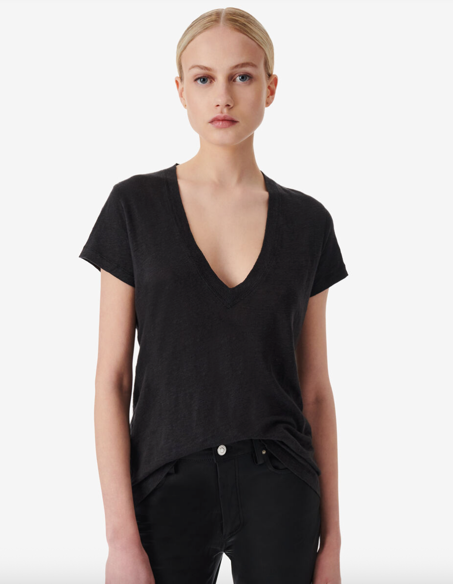 IRO - T-shirt - Black - Rodeo