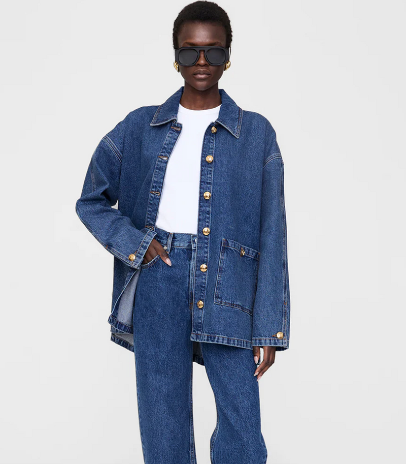 Anine Bing - Jakke - Clean denim - Luca