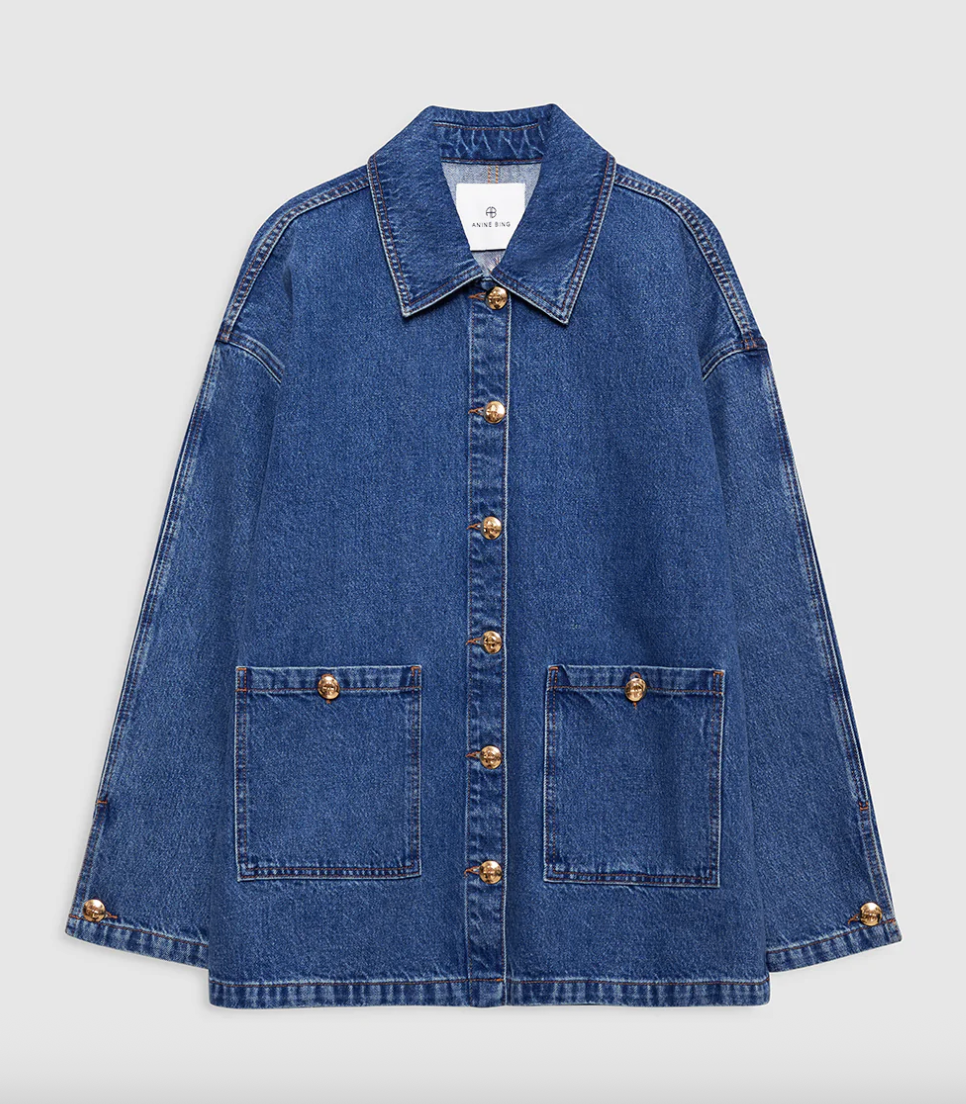 Anine Bing - Jakke - Clean denim - Luca - Stilkompagniet.dk