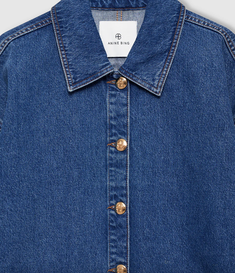 Anine Bing - Jakke - Clean denim - Luca