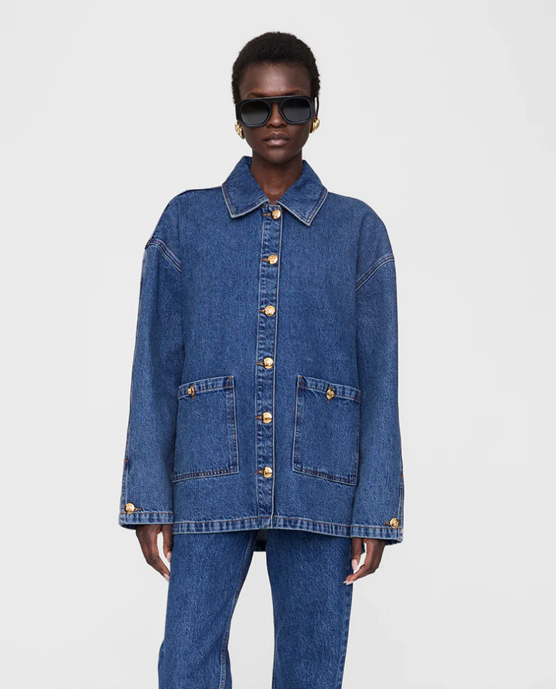 Anine Bing - Jakke - Clean denim - Luca