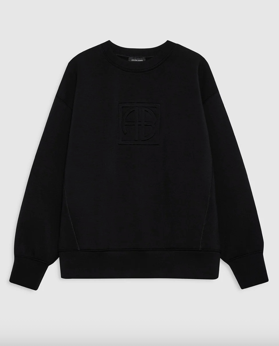 Anine Bing - Sweatshirt - Black - Alto - Stilkompagniet.dk