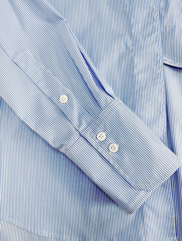 The Collection - Skjorte - Blue/White - Nova