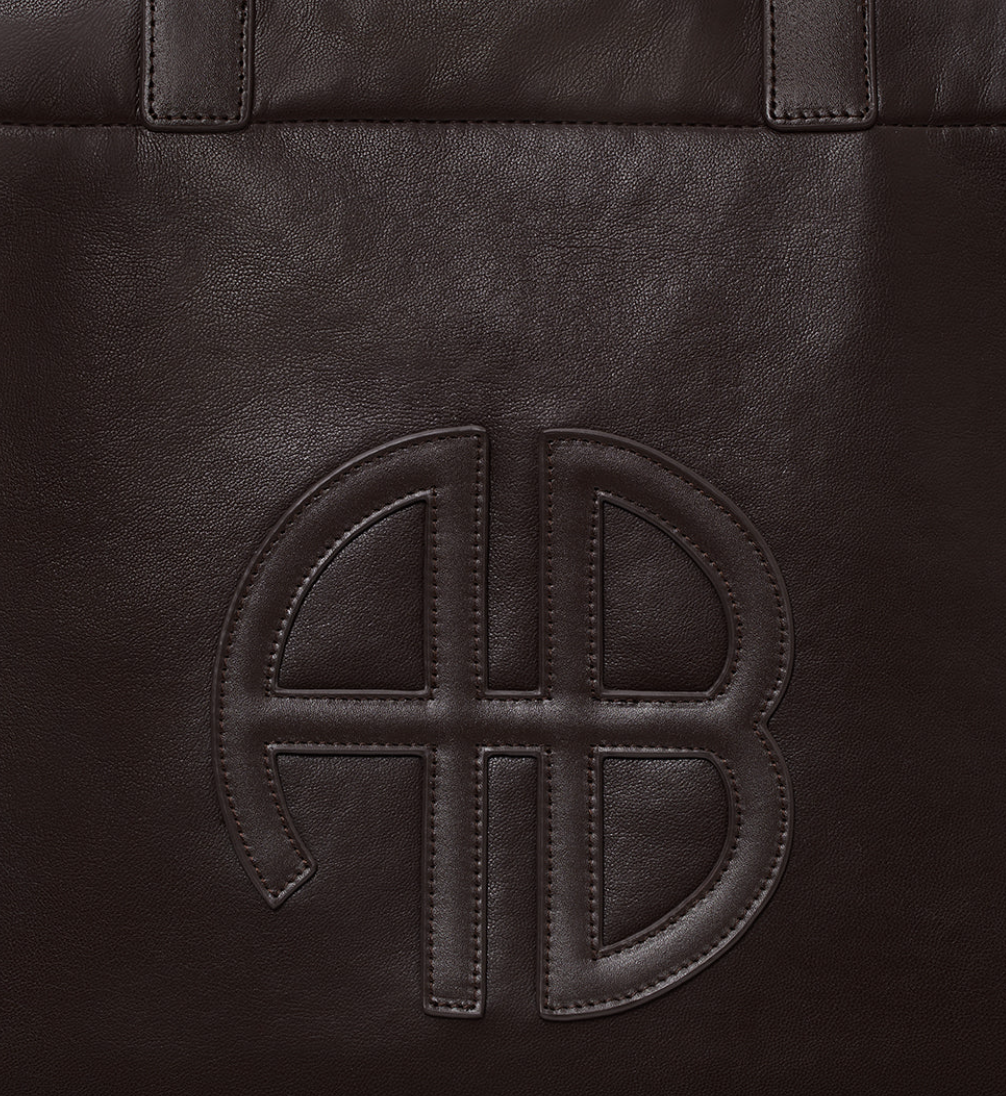 Anine Bing - Taske - Dark Brown - Large Rio