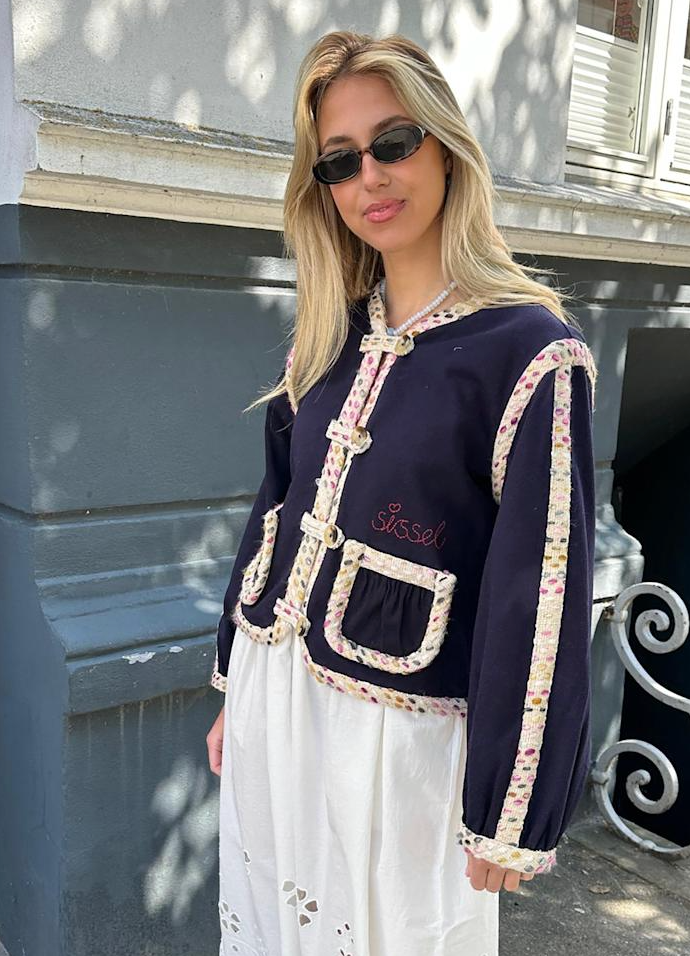 Sissel Edelbo - Jakke - Navy - Como sss