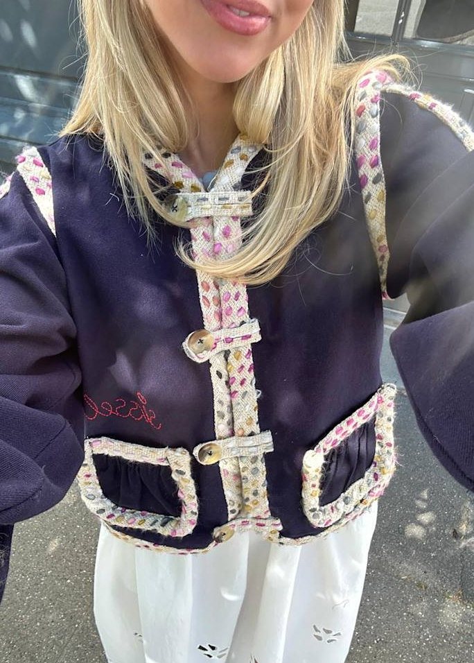 Sissel Edelbo - Jakke - Navy - Como sss