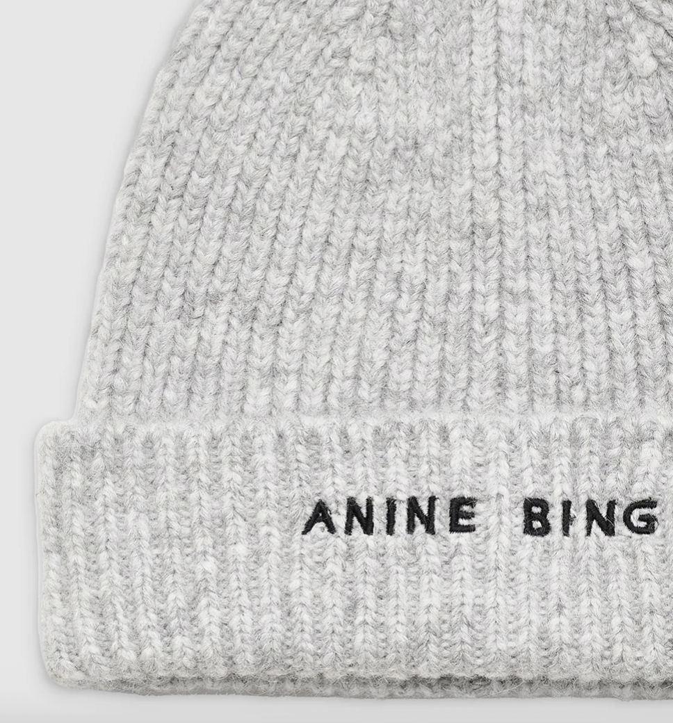 Anine Bing - Hue - Grey - Elia Beanie