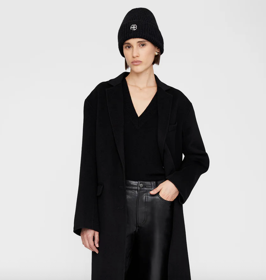 Anine Bing - Hue - Black - Elia Beanie