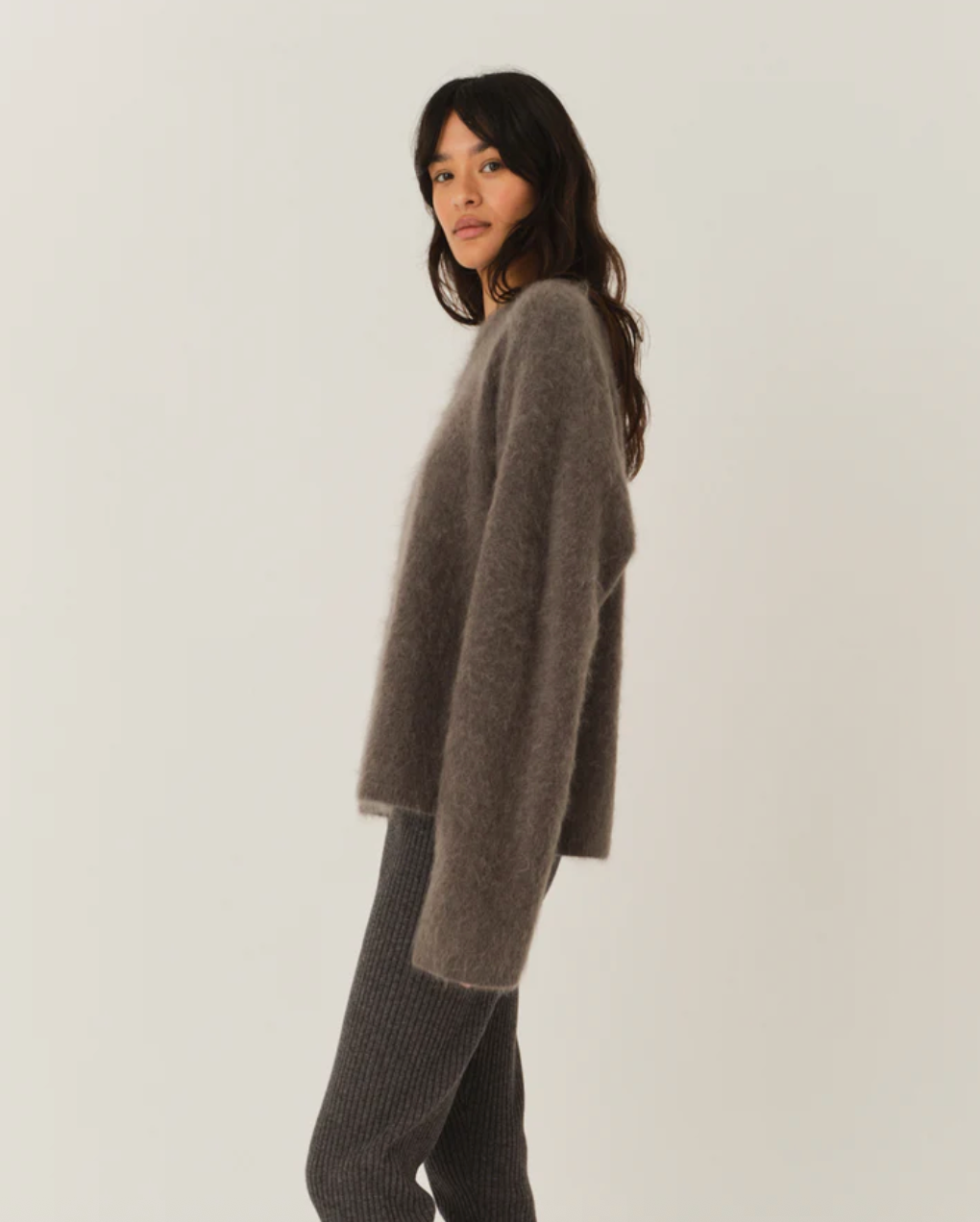 The Garment - Strik - Grey Melange - Roma - Stilkompagniet.dk