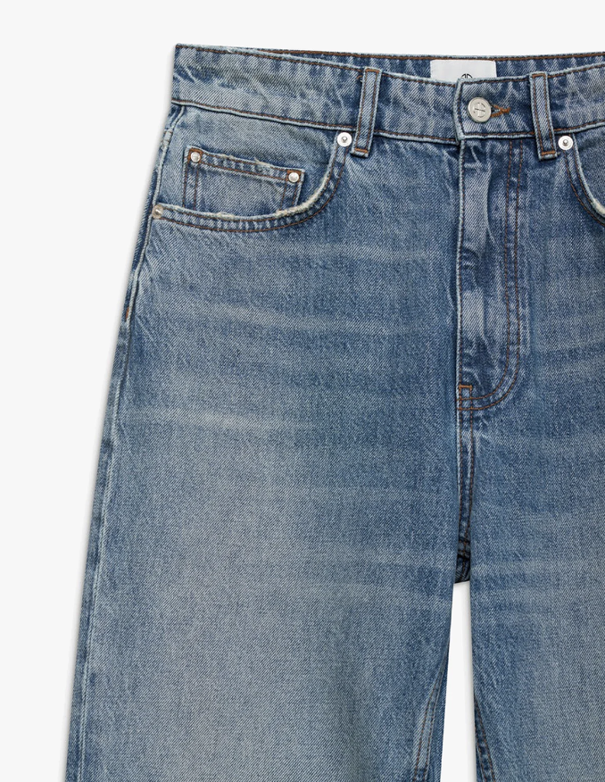 ANINE BING - Jeans - Shadow Blue - Katherine - Stilkompagniet.dk