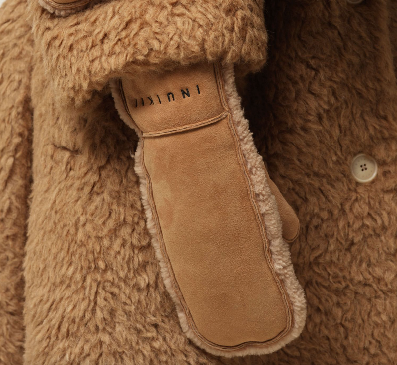 Inuikii - Mittens/Luffer - Sand - Shearling
