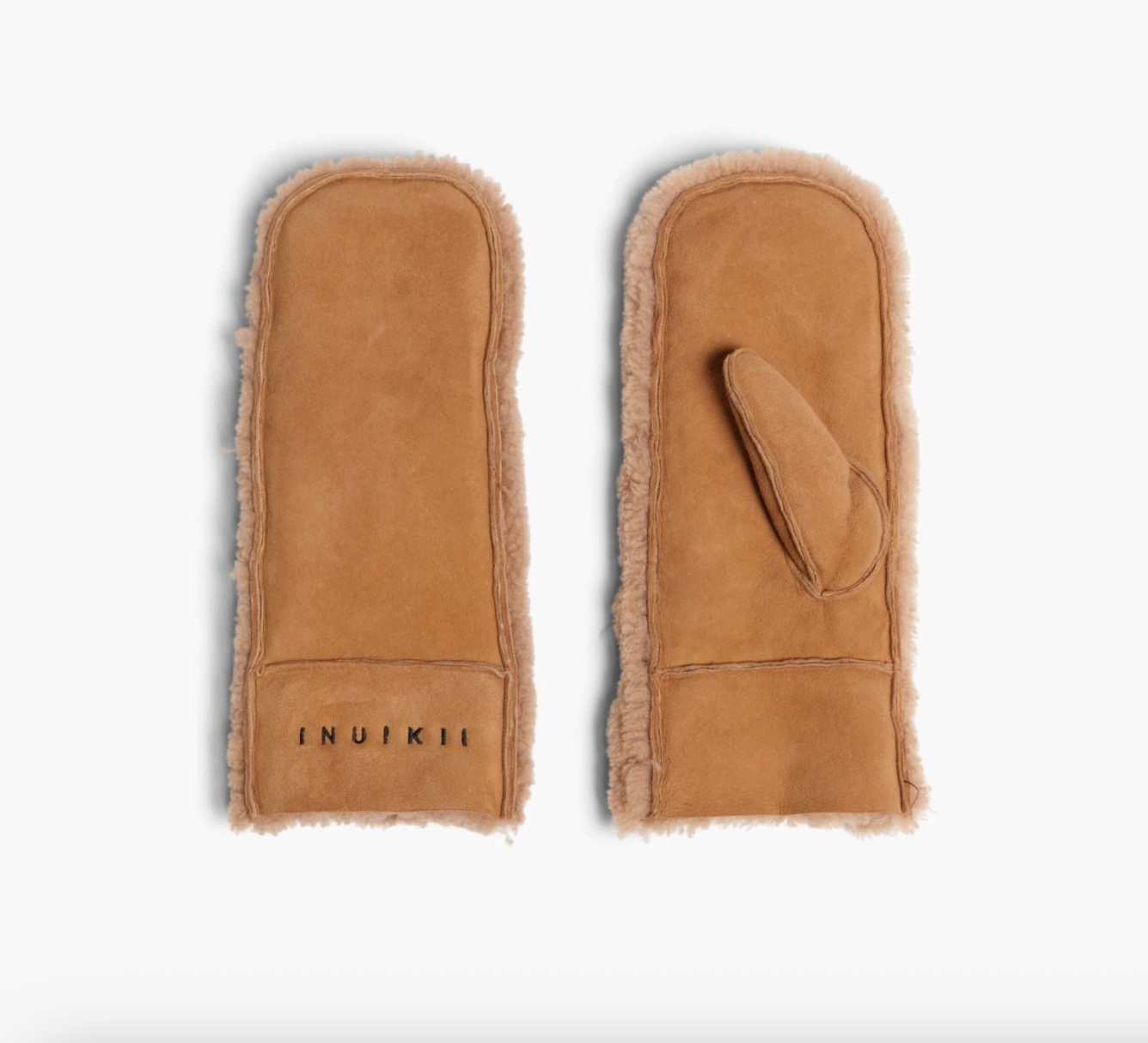 Inuikii - Mittens/Luffer - Sand - Shearling - Stilkompagniet.dk