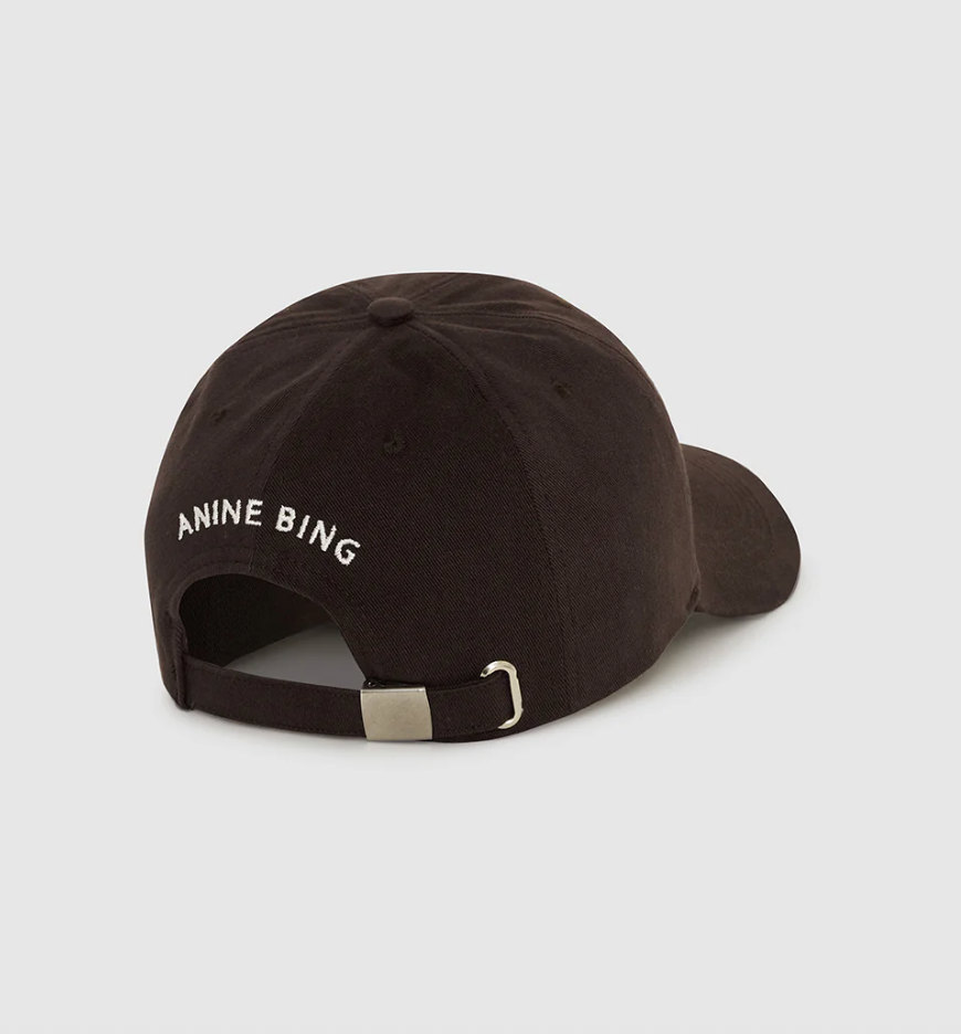 Anine Bing - Cap - Deep Brown - Jeremy Baseball