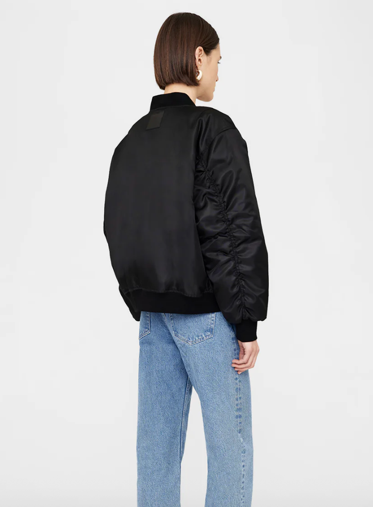 Anine Bing - Bomber jakke - Black - Leon