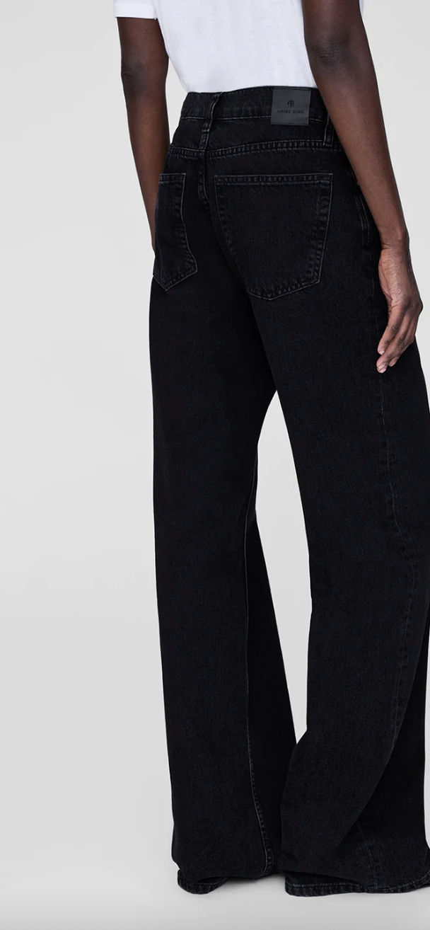 ANINE BING - Jeans - Vintage Black - Hugh Jean - Stilkompagniet.dk