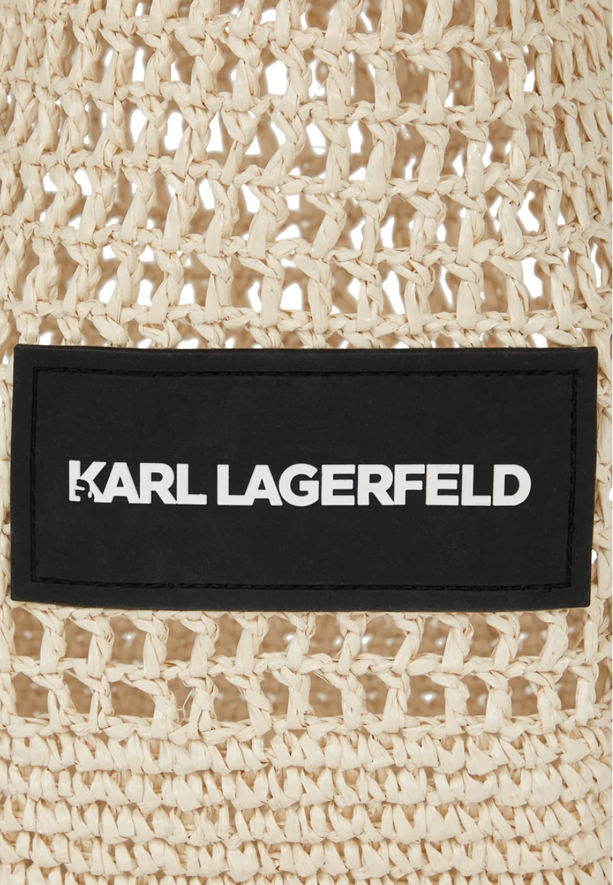 Karl Lagerfeld - Crochet taske - Beach bag - Stilkompagniet.dk