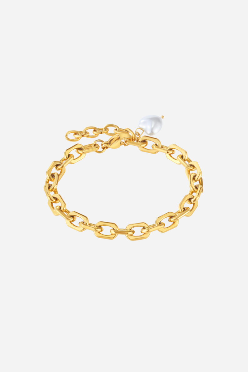 Nine - Heart pearl Bracelet