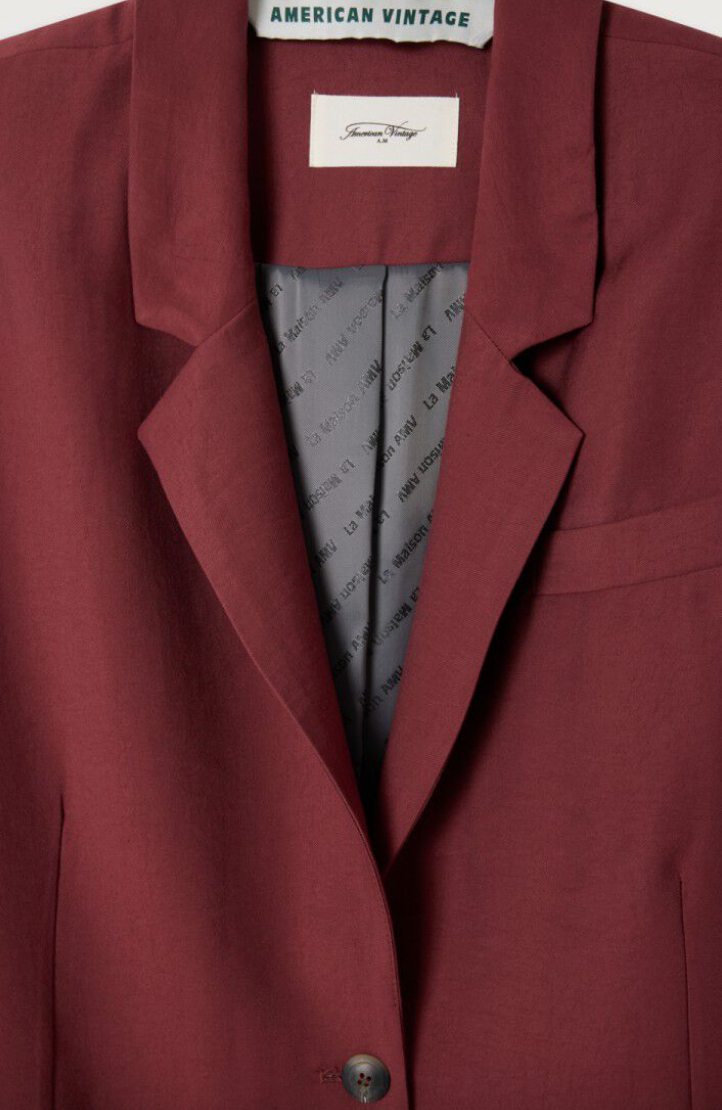 American Vintage - Blazer - Cherry tree - Lanow - Stilkompagniet.dk