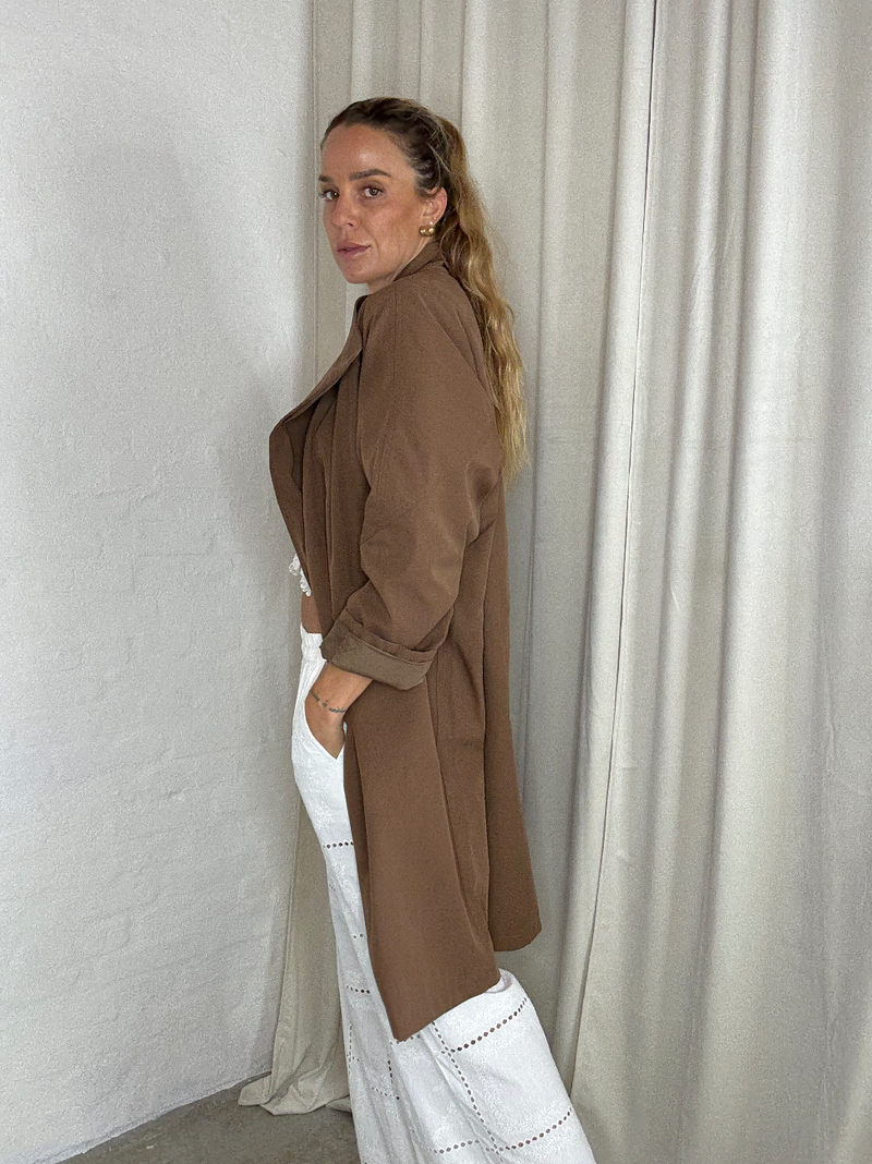 The Collection - Trenchcoat - Brown - Niko