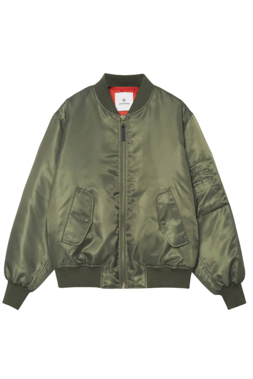 Anine Bing - Bomber jakke - Army green - Leon