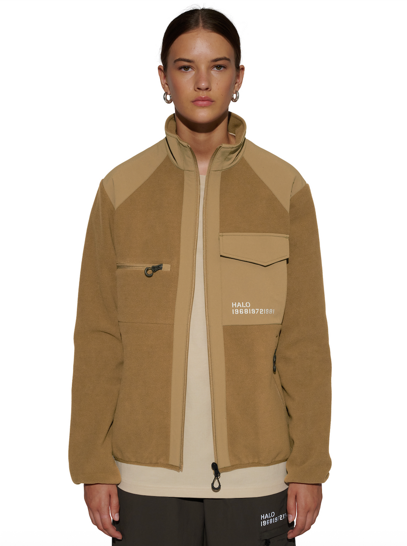 HALO - Fleece jakke - Kangaro - Paneled fleece