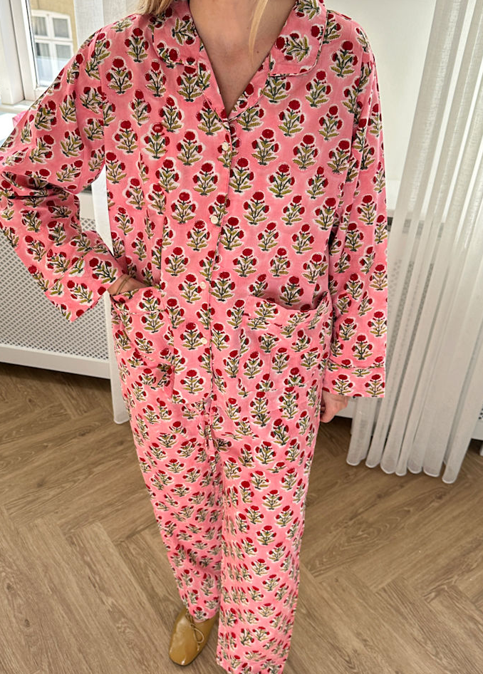 Sissel Edelbo - Nattøjssæt - Cherry Flower - Nuit