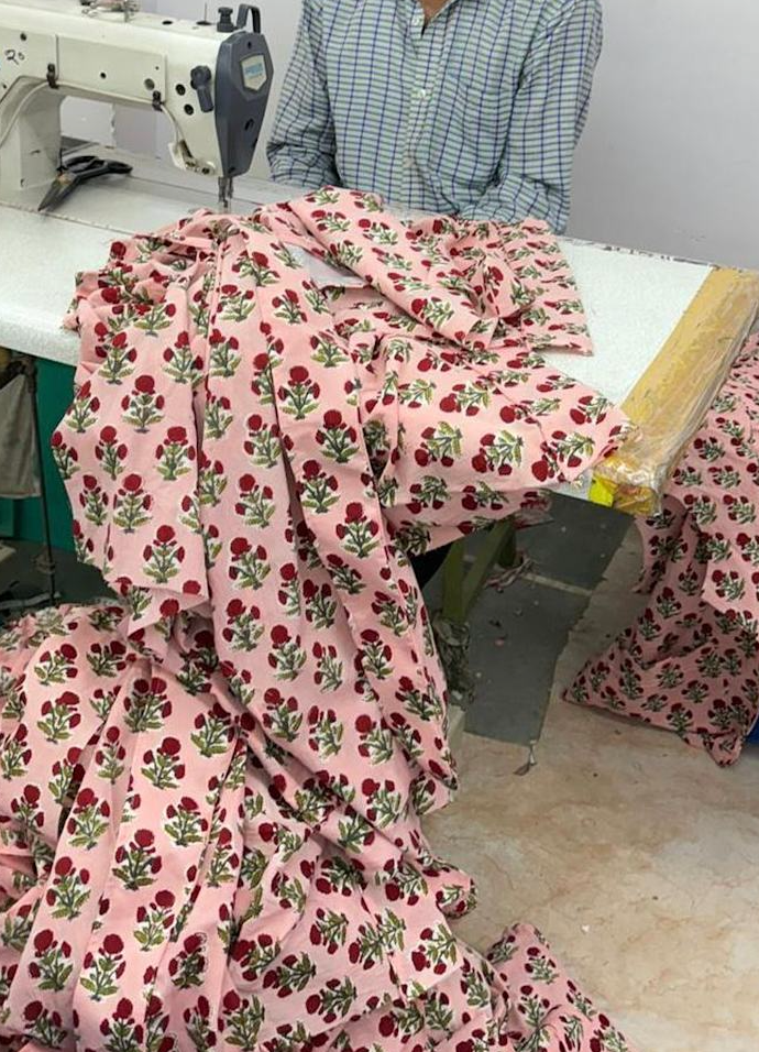 Sissel Edelbo - Nattøjssæt - Cherry Flower - Nuit