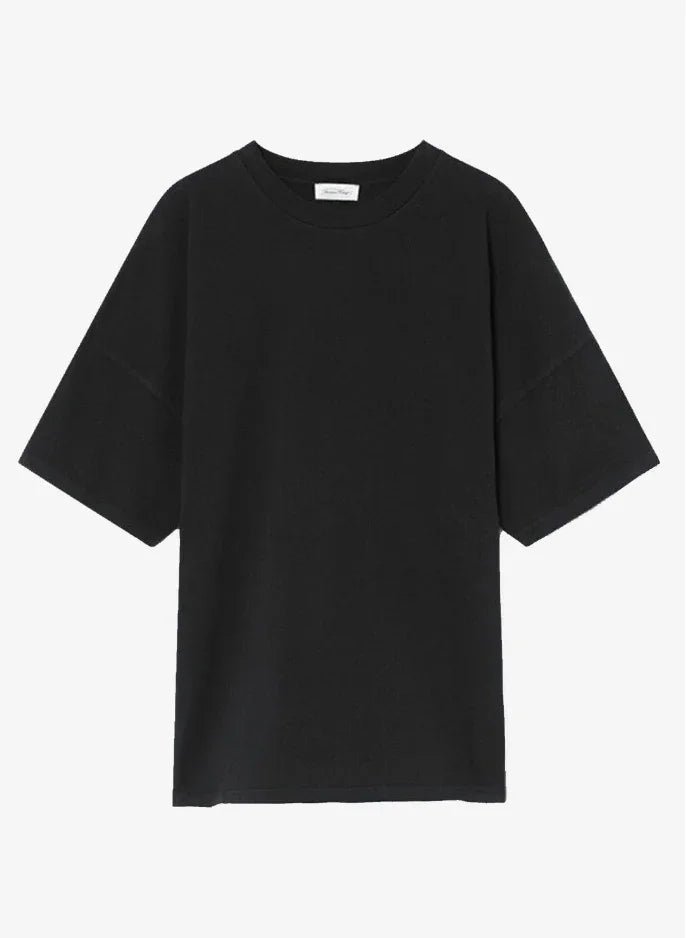 American Vintage- T-shirt - Noir Black - Fizvalley - Stilkompagniet.dk