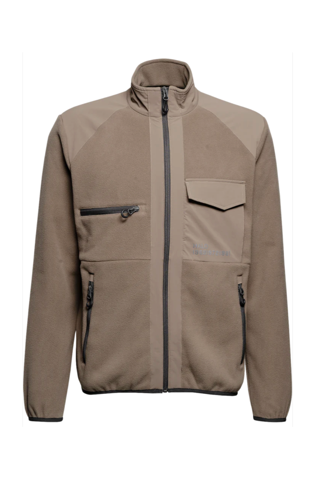HALO - Fleece jakke - Chocolate chip - Paneled fleece